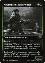 Atiradora de Elite Aprendiz — Innistrad: Double Feature 452