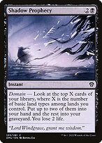 Profecia das Sombras — Dominaria United 105