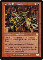 Piromante Goblin — Onslaught 206