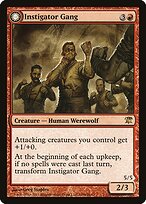 Gangue de Instigadores // Alcateia do Sangue Selvagem — Innistrad 149