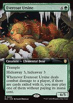 Evercoat Ursine — Bloomburrow Commander 64