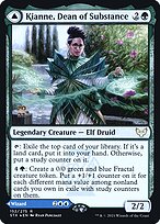 Kianne, Decana da Substância // Imbraham, Decano da Teoria — Strixhaven: School of Mages Promos 152s