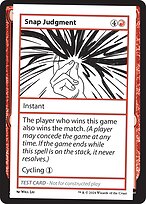Snap Judgment — Mystery Booster 2 567