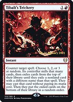 Trapaça de Tibalt — Kaldheim Promos 153s
