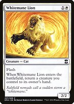 Leão de Juba Branca — Eternal Masters 37