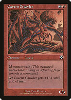 Rastejador da Caverna — Mercadian Masques 181