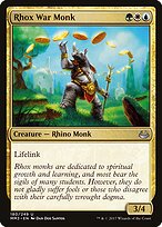Monge de Guerra Rhox — Modern Masters 2017 180