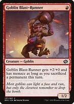 Goblin Corredor-bomba — The Brothers' War 137