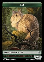 Cat — Murders at Karlov Manor Commander Tokens 15