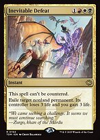 Inevitable Defeat — Tarkir: Dragonstorm Promos 194p