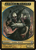 Zombie Wizard — Alara Reborn Tokens 4