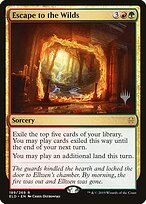 Fuga para as Terras Selvagens — Throne of Eldraine Promos 189p