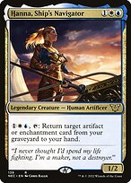 Hanna, Navegadora
