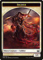 Soldier — Modern Masters 2017 Tokens 3