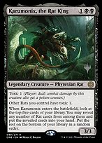 Karumonix, o Rei dos Ratos — Phyrexia: All Will Be One Promos 98p