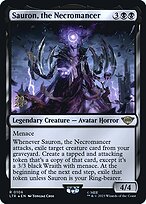 Sauron, o Necromante — Tales of Middle-earth Promos 106s