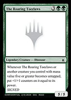 The Roaring Toeclaws — Unknown Event RG63
