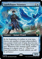 Sparkshaper Visionary — Commander Masters 758