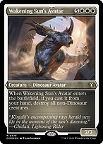 Avatar do Sol Nascente — Commander Masters 476