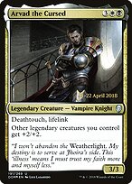 Arvad, o Amaldiçoado — Dominaria Promos 191s