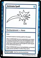Animate Spell — Mystery Booster Playtest Cards 2019 16