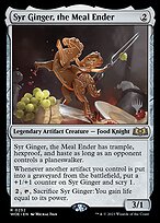 Syr Gengibra, Finalizadora de Refeições — Wilds of Eldraine Promos 252p