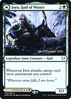 Jorn, Deus do Inverno // Kaldring, o Cajado Gélido — Kaldheim Promos 179s