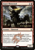 Elemental da Cratera — Dragons of Tarkir Promos 132s