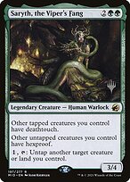 Saryth, a Presa da Víbora — Innistrad: Midnight Hunt Promos 197p