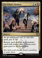 Fix What's Broken — Secrets of Strixhaven 188