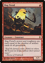 Demônio de Escórias — New Phyrexia 95