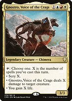 Gnostro, Voz das Escarpas — Commander Legends 276