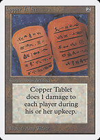 Copper Tablet — Unlimited Edition 239