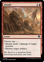 Abrasão — Commander Masters 203