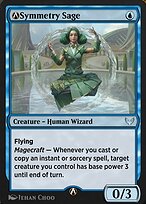 A-Symmetry Sage — Strixhaven: School of Mages A-56
