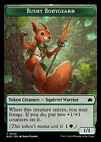 Bushy Bodyguard — Bloomburrow Tokens 20