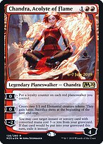 Chandra, Acólita da Chama — Core Set 2020 Promos 126s