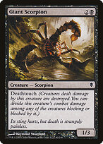 Escorpião Gigante — Zendikar 90
