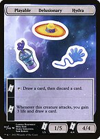Playable Delusionary Hydra — Unfinity Sticker Sheets 30