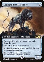 Mastícora Caça-centelhas — Core Set 2021 384
