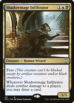 Mago das Sombras Infiltrador — New Capenna Commander 351