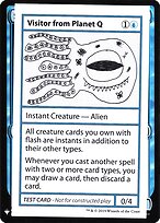 Visitor from Planet Q — Mystery Booster Playtest Cards 2019 33