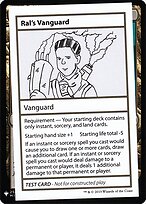 Ral's Vanguard — Mystery Booster Playtest Cards 2019 1