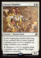 Sunstar Chaplain — Edge of Eternities Promos 40p