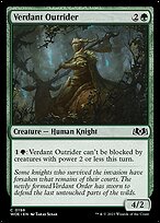 Vanguardeiro Verdejante — Wilds of Eldraine 196