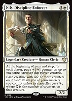 Nils, Impositor da Disciplina — Secrets of Strixhaven Commander 158