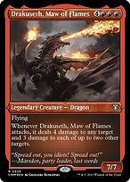 Drakuseth, Gorja das Chamas — Commander Masters 535