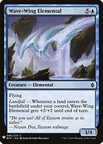 Elemental Asa-de-onda — The List BFZ-88