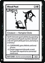 Blood Poet — Mystery Booster Playtest Cards 2019 34