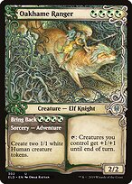 Patrulheira de Carvalhândia // Trazer de Volta — Throne of Eldraine 302